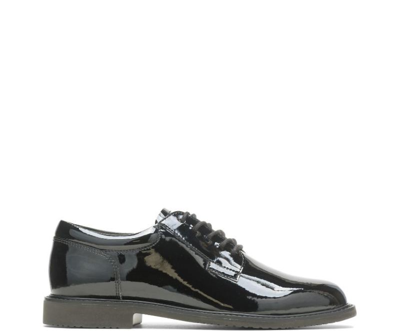 BATES | WOMEN'S SENTRY LUX HIGH GLOSS OXFORD-BLACK