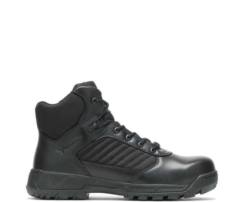 BATES | MEN'S TACTICAL SPORT 2 MID SIDE ZIP COMPOSITE TOE EH-BLACK