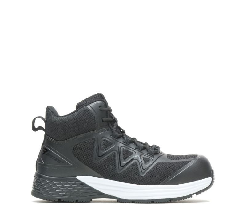 BATES | WOMEN'S RUSH MID WORK COMPOSITE TOE-BLACK