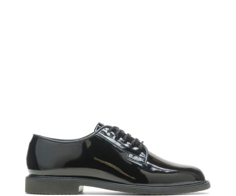 BATES | MEN'S SENTRY HIGH GLOSS OXFORD-BLACK