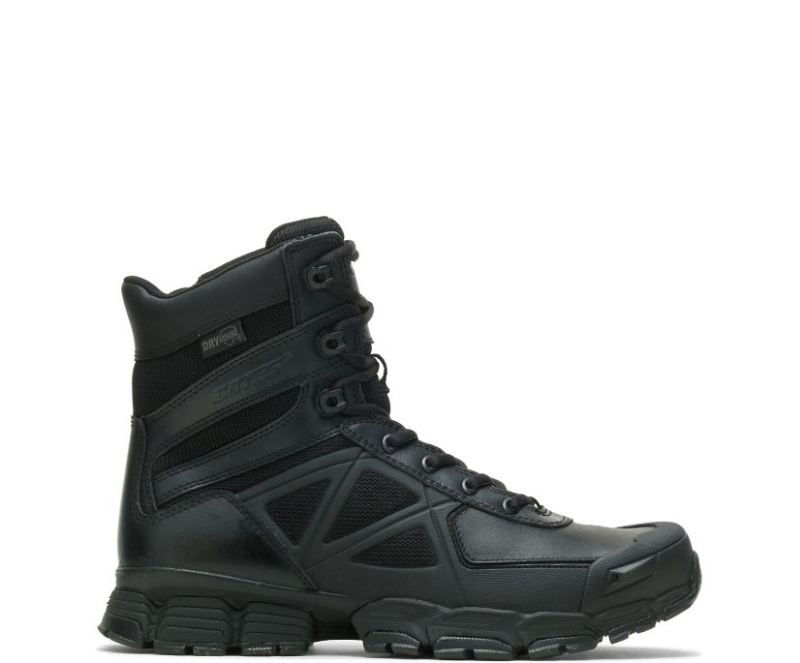 BATES | MEN'S 8" VELOCITOR ZIP WATERPROOF BOOT-BLACK