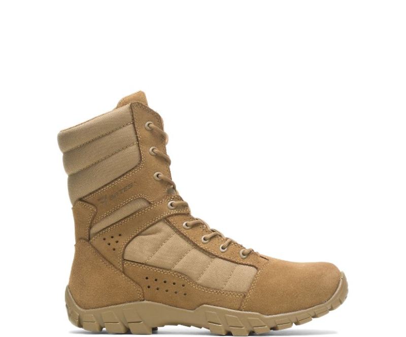 BATES | MEN'S COBRA 8" HOT WEATHER BOOT-COYOTE BROWN